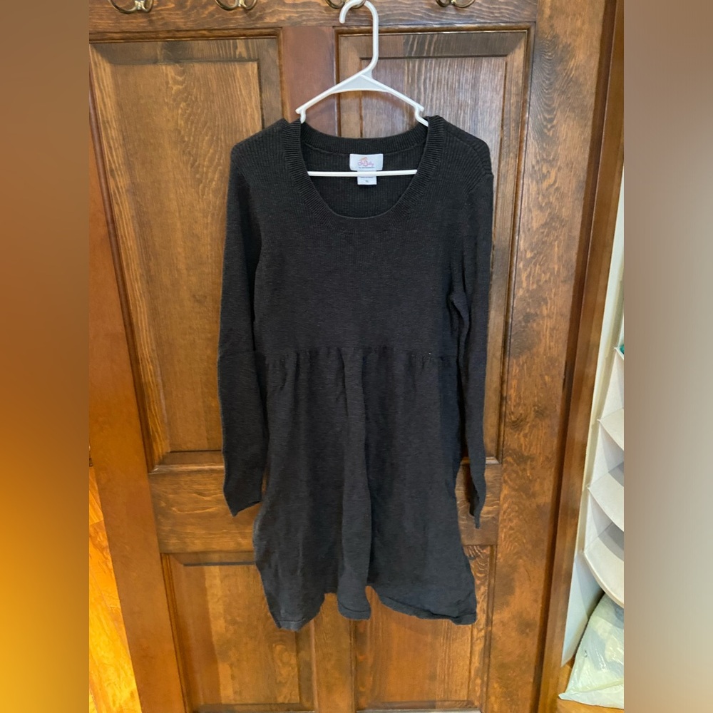 Long sleeve sweater dress
